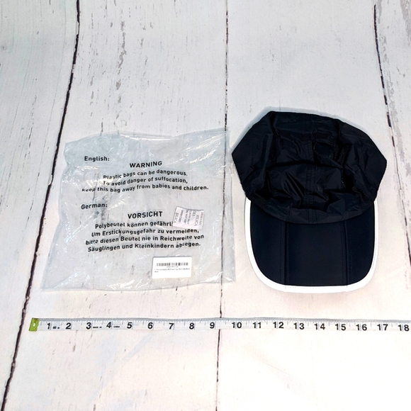 Foldable Running Hiking Hat UPF50+ Nylon - Picture 1 of 8